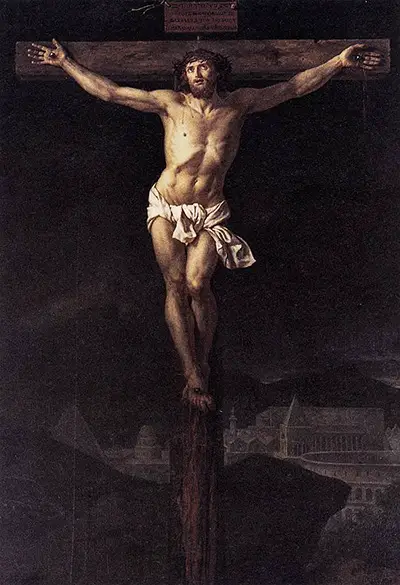 Christ on the Cross Jacques Louis David